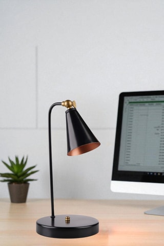 Lampe à poser - 40 W - Noir