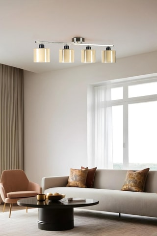 Plafonnier - 40 W - Beige