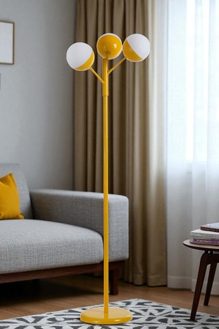 Lampadaire - 40 W - Jaune