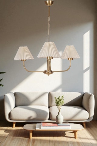 Suspension - 40 W - Doré
