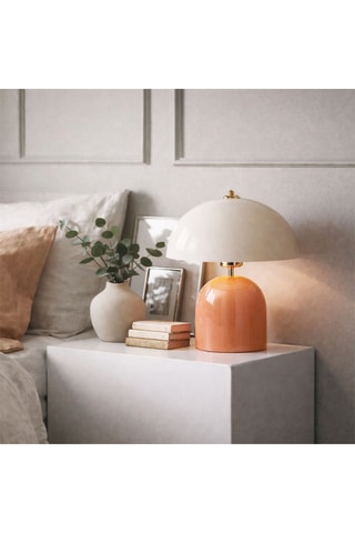 Lampe à poser - Orange