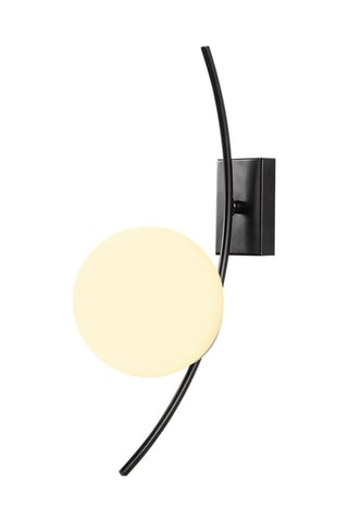 Applique murale Hilal - Noir - 40 W