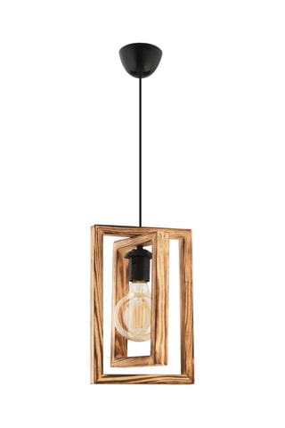Suspension en bois - 60 W