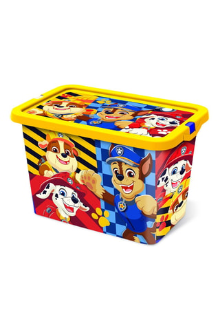 Contenitore Paw Patrol - 29 x 19,2 x 19 cm - Giallo