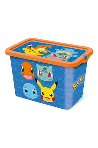 Contenitore Pokémon - 29 x 19,2 x 19 cm - Blu