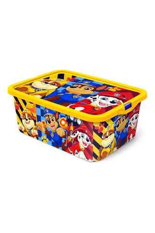 Contenitore Paw Patrol - 39 x 29 x 15 cm - Giallo