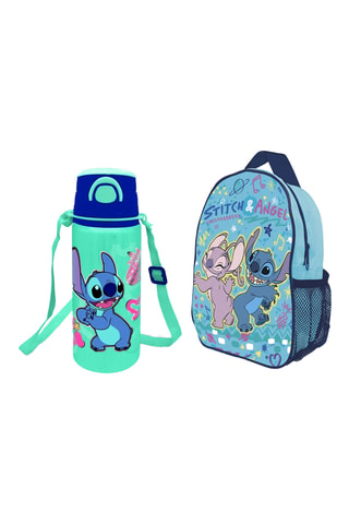 Zaino e borraccia termica Stitch Lilo e Stitch Disney