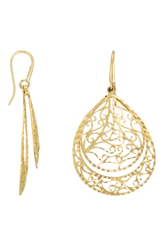 Brincos Orientale - Ouro amarelo