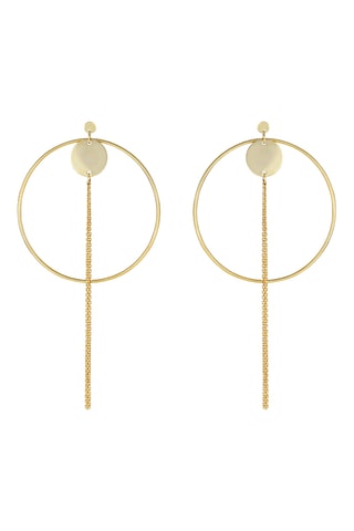 Brincos Fay - Ouro amarelo