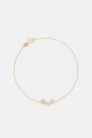 Pulseira Maneya Ouro amarelo e diamantes