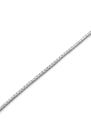 Pulseira Rivière - Ouro branco e diamantes