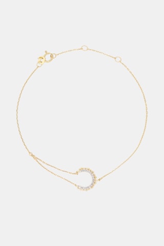 Pulseira Louna - Ouro amarelo e diamantes