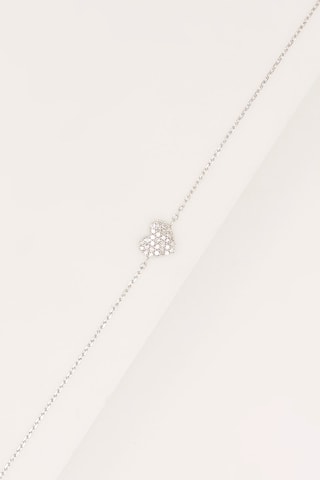 Pulseira Cœur - Ouro branco e diamantes