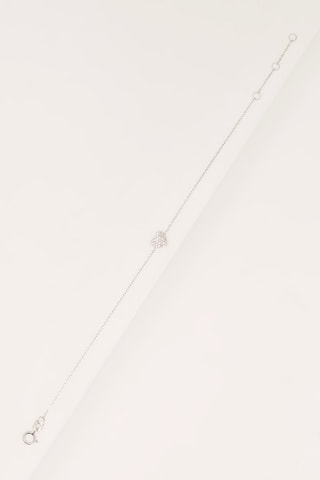 Pulseira Cœur - Ouro branco e diamantes