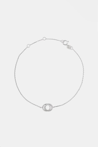 Pulseira Emy - Ouro branco e diamantes
