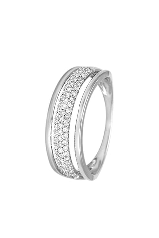 Bague Daphné - Or blanc et diamants
