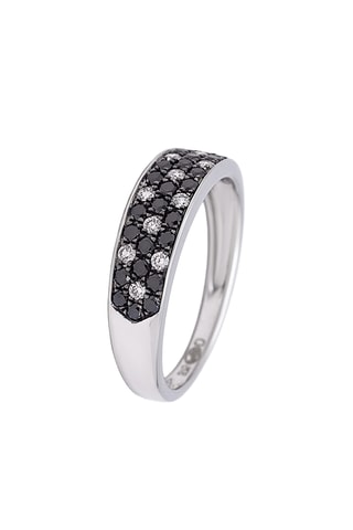 Anel Espoir - Ouro branco e diamantes