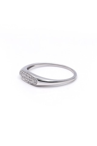 Anel - Ouro branco e diamantes