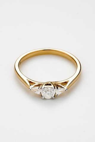 Anel Scarlett - Ouro amarelo e diamantes