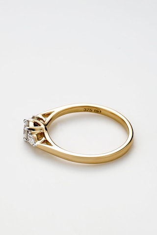 Anel Scarlett - Ouro amarelo e diamantes