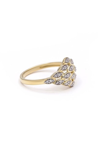 Anel - Ouro branco e diamantes