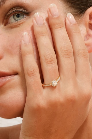 Anel Brillant Somptueux - Ouro amarelo e diamantes