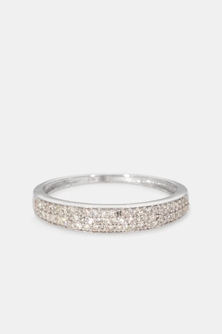 Anel Duo magique - Ouro branco e diamantes