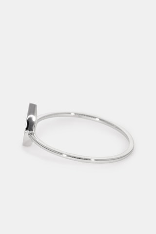 Anel Goutte Tendresse - Ouro branco e diamantes