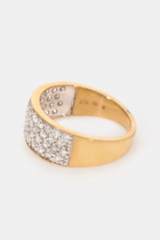 Anel Allée Royale - Ouro amarelo e diamantes