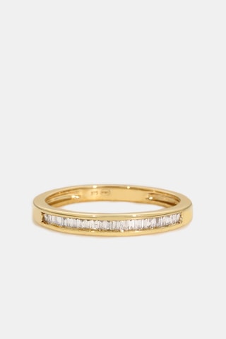 Anel Alliance Road - Ouro branco e diamantes