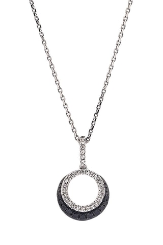 Pendente Halia - Ouro branco e diamantes