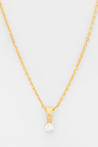 Pendente Mon Brillant PM - Ouro amarelo e diamante