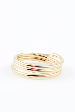 Anel Jupiter - Ouro amarelo