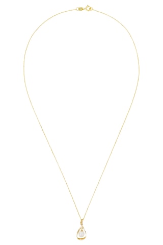Pendente Angelina - Ouro amarelo e pérolas de cultura de água doce