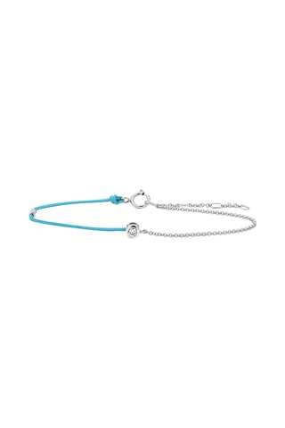Pulseira Mon Unique Bleu - Ouro branco e diamante