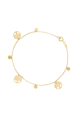 Pulseira Arbre de vie - Ouro amarelo