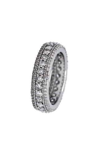 Anel Maitreya - Ouro branco e diamantes