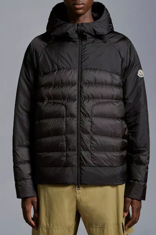 Chaqueta con capucha Cordura - Negro
