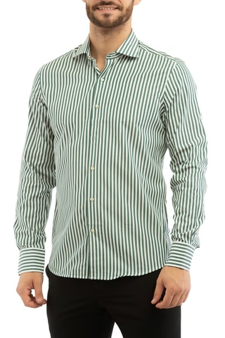 Camisa - Blanco y verde