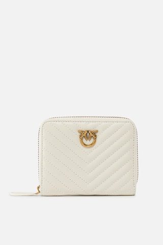 Cartera de piel ovina - Blanco