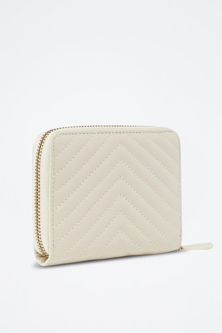 Cartera de piel ovina - Blanco