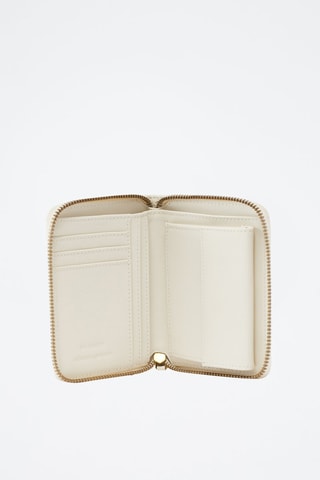 Cartera de piel ovina - Blanco