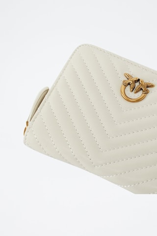 Cartera de piel ovina - Blanco
