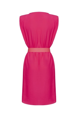 Vestido recto - Rosa