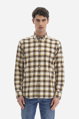 Camisa regular fit - Amarillo