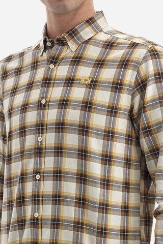 Camisa regular fit - Amarillo