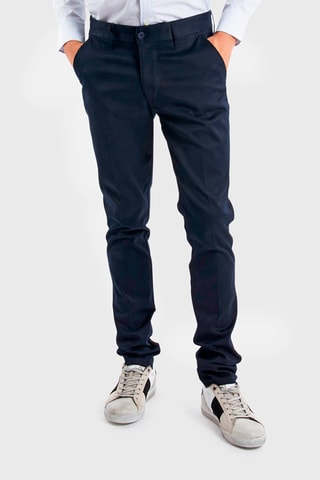 Pantalón recto - Azul marino