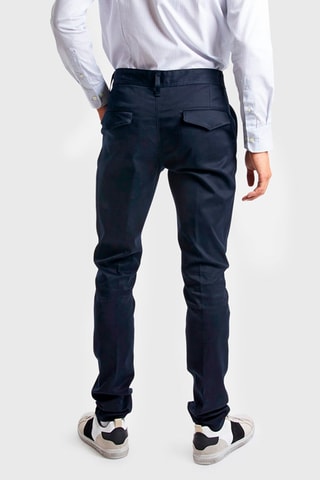 Pantalón recto - Azul marino