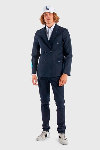 Pantalón recto - Azul marino