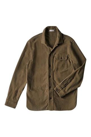 Sobrecamisa oversize - Glanshirt - Caqui